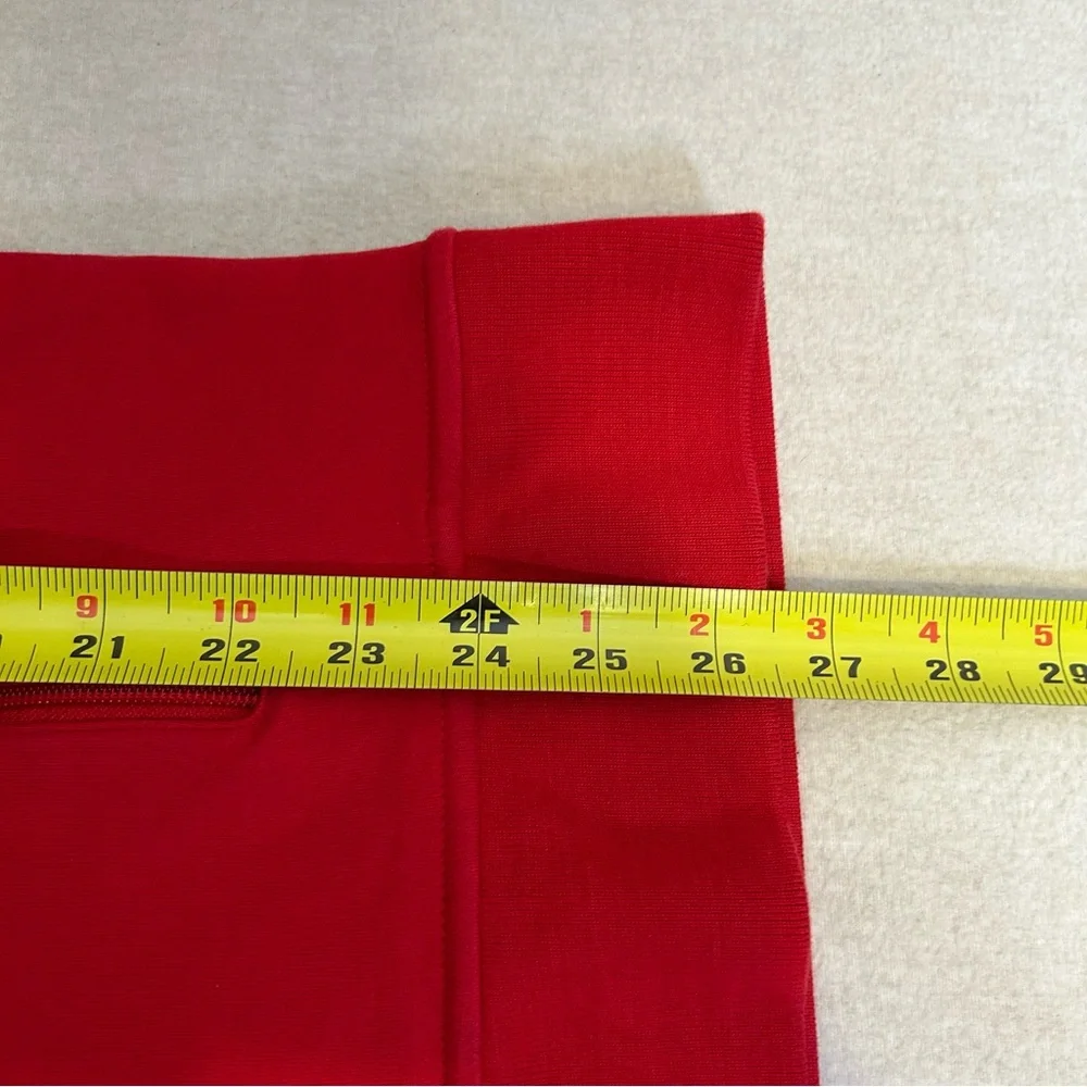 Polo Ralph Lauren Performance Contrast Tip Lightweight Red Full-Zip Track Jacket